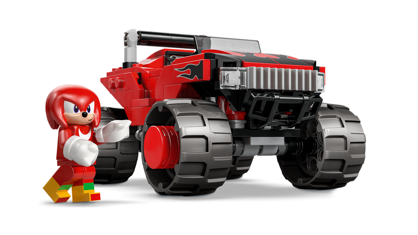 LEGO 77118 Auto di Silver vs. Monster Truck di Knuckles
