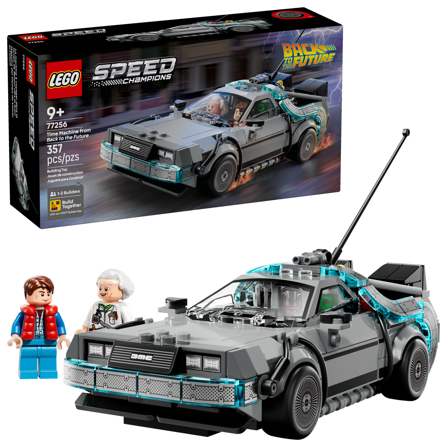 LEGO 77256 Macchina del tempo di Ritorno al futuro