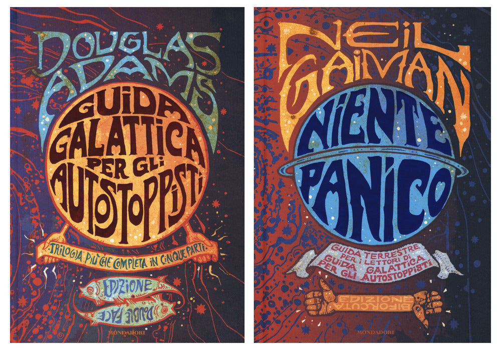 Guida Galattica Per Gli Autostoppisti. Trilogia Piu' Che Completa In Cinque Part - Adams Douglas; Gaiman Neil