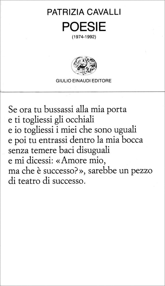 Poesie (1974-1992) - Cavalli Patrizia
