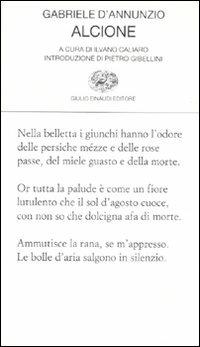 Alcione - D'annunzio Gabriele; Gibellini P. (cur.)