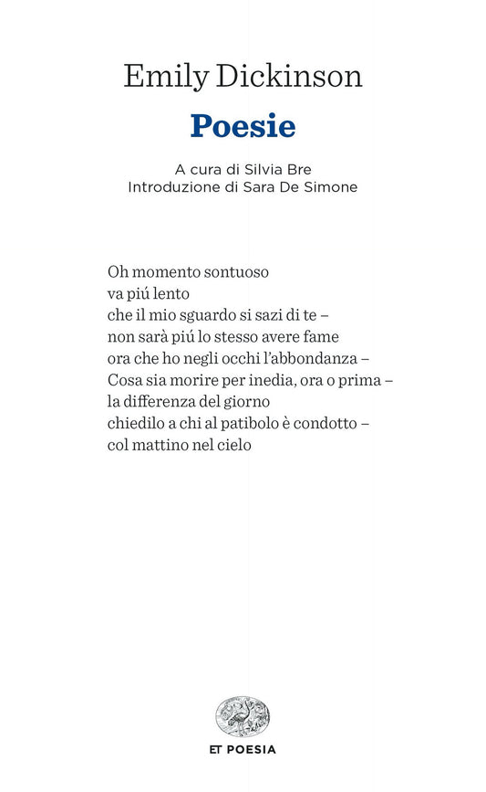 Poesie - Dickinson Emily