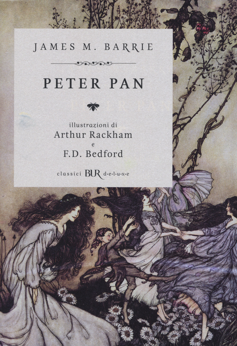 Peter Pan. Ediz. Illustrata - Barrie James Matthew; Rackham Arthur; Bedford F. D. (cur.)