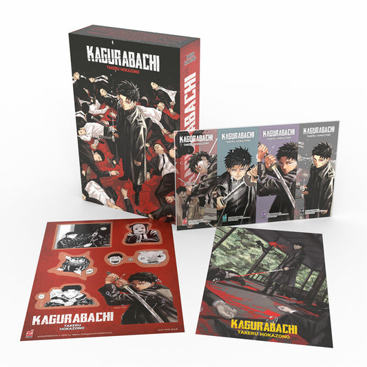 Kagurabachi. Ediz. Variant. Con Illustration Card. Con Set Di Segnalibri In Pvc. - Hokazono Takeru
