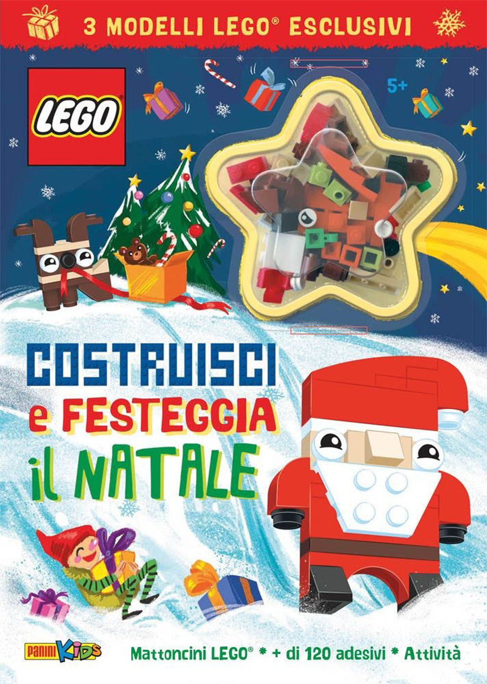 Costruisci E Festeggia Il Natale! Lego. Con Adesivi. Ediz. A Colori. Con Set Leg -