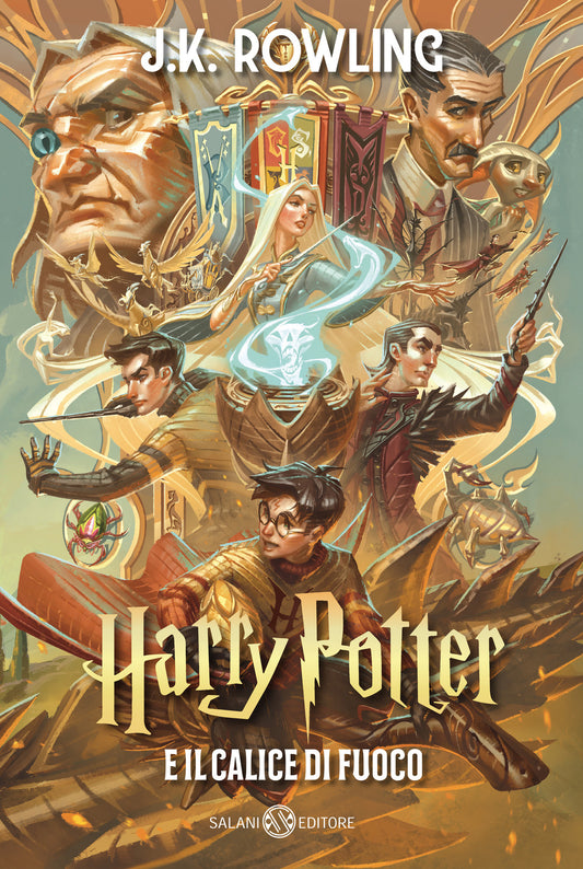 Harry Potter E Il Calice Di Fuoco. Ediz. Anniversario 25 Anni - Rowling J. K.; Bartezzaghi S. (cur.)