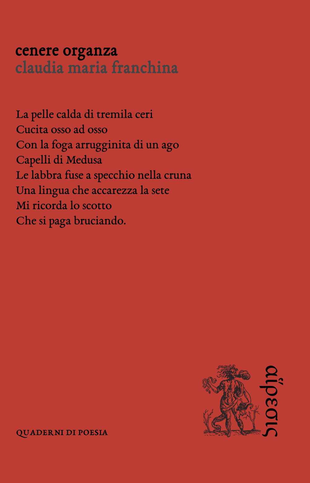 Cenere Organza - Franchina, Claudia Maria