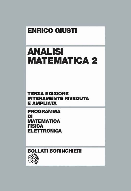 Analisi Matematica. Vol. 2 - Giusti Enrico