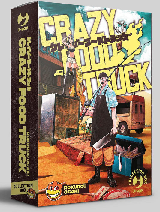 Crazy Food Truck. Collection Box. Vol. 1-3 - Ogaki Rokurou