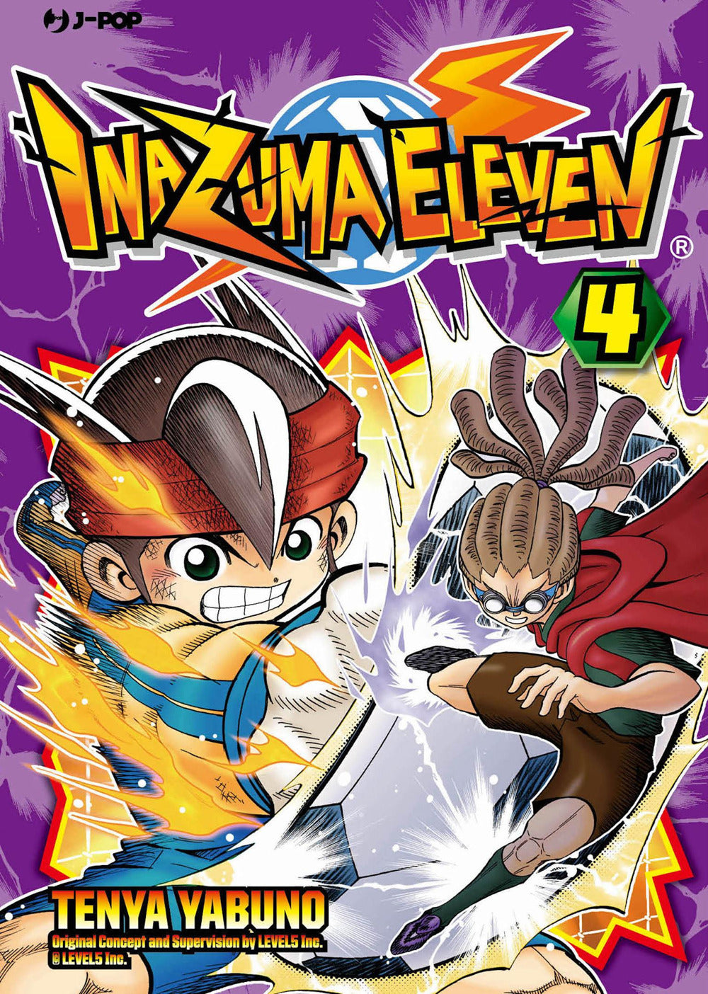 Inazuma Eleven. Vol. 4 - Yabuno, Tenya;level-5