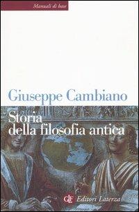 Storia Della Filosofia Antica - Cambiano Giuseppe