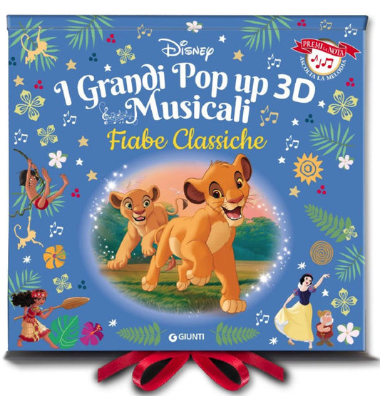 Fiabe Classiche Disney. I Grandi Pop-up 3d Musicali. Premi La Nota, Ascolta La M - Walt Disney
