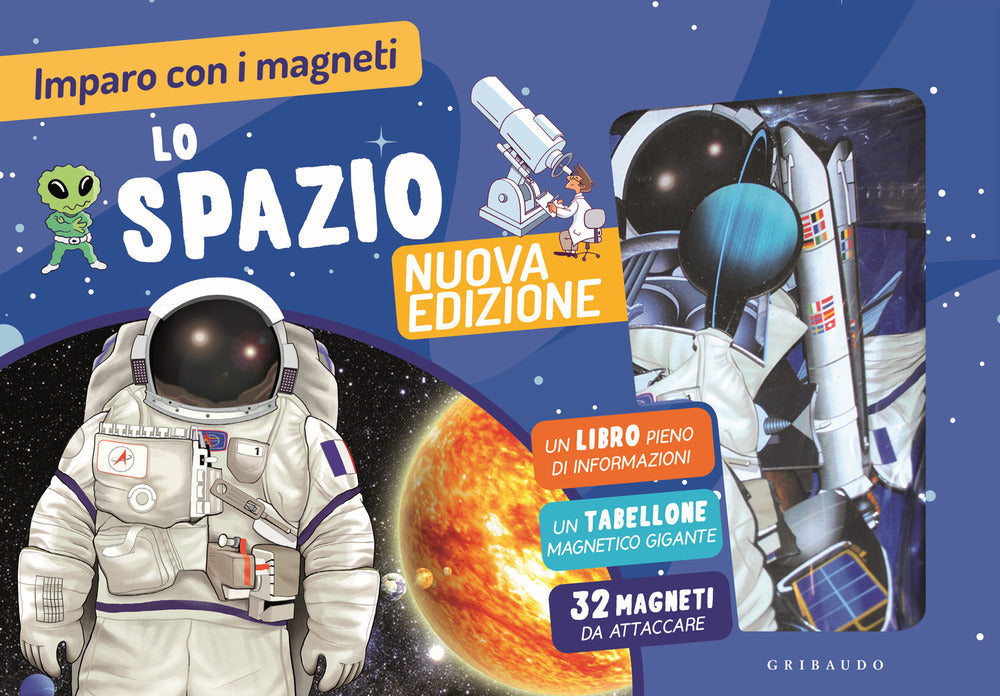 Spazio. Imparo Con I Magneti. Nuova Ediz. Con 32 Magneti. Con Tabellone Magnetic -