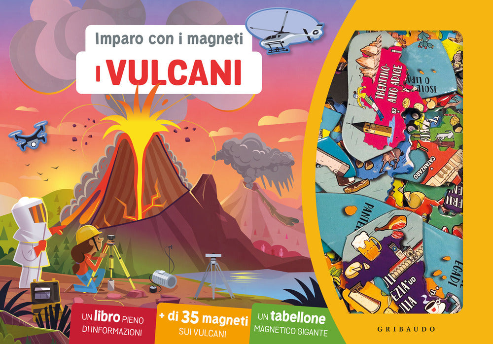 Vulcani. Imparo Con I Magneti. Con 35 Magneti (i) -