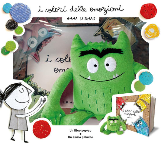 Colori Delle Emozioni Pop Up. Ediz. A Colori. Con Minipeluche Verde (i) - Llenas Anna