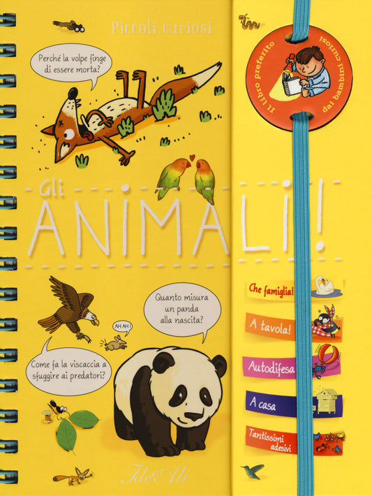 Gli Animali. Piccoli Curiosi. Con Adesivi - Ligier De Laprade, Marie;méhée, Loïc;kling, Laurent;chenot, Patrick