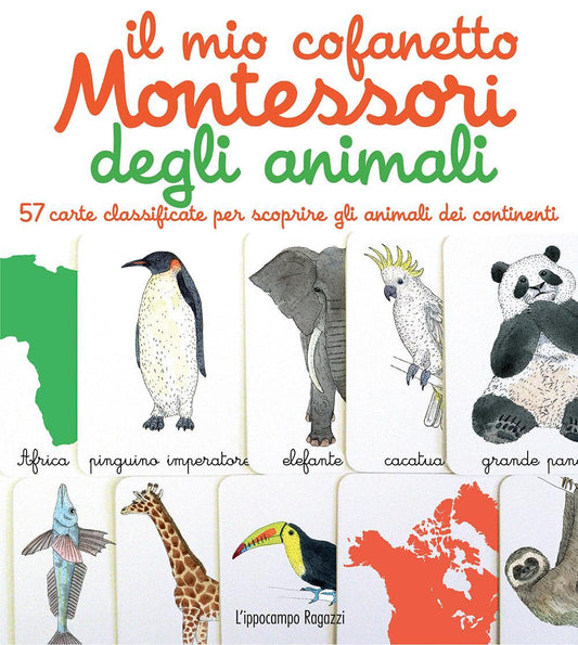 Mio Cofanetto Montessori Degli Animali (il) - Herrmann Eve