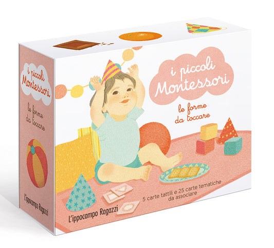 Forme Da Toccare. I Piccoli Montessori. Ediz. Illustrata. Con 30 Carte (le) - Roubieu Delphine