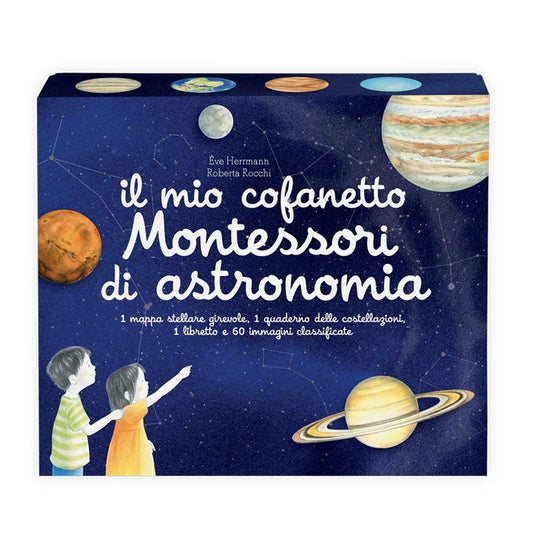 Mio Cofanetto Montessori Di Astronomia (il) - Herrmann Eve; Rocchi Roberta