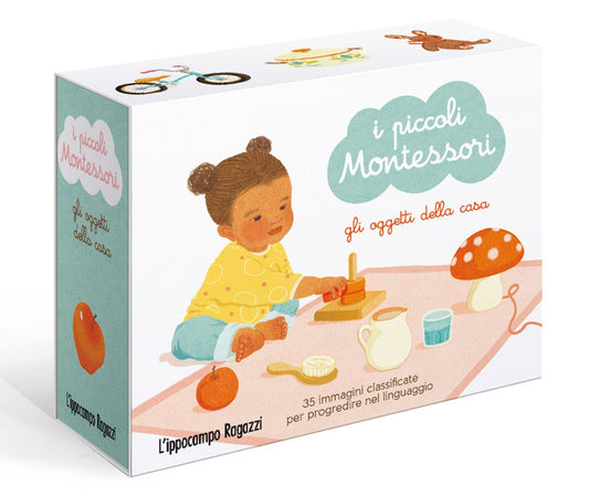 Oggetti Della Casa. I Piccoli Montessori. Ediz. A Colori. Con 5 Carte Ambienti. - Charneau Adeline