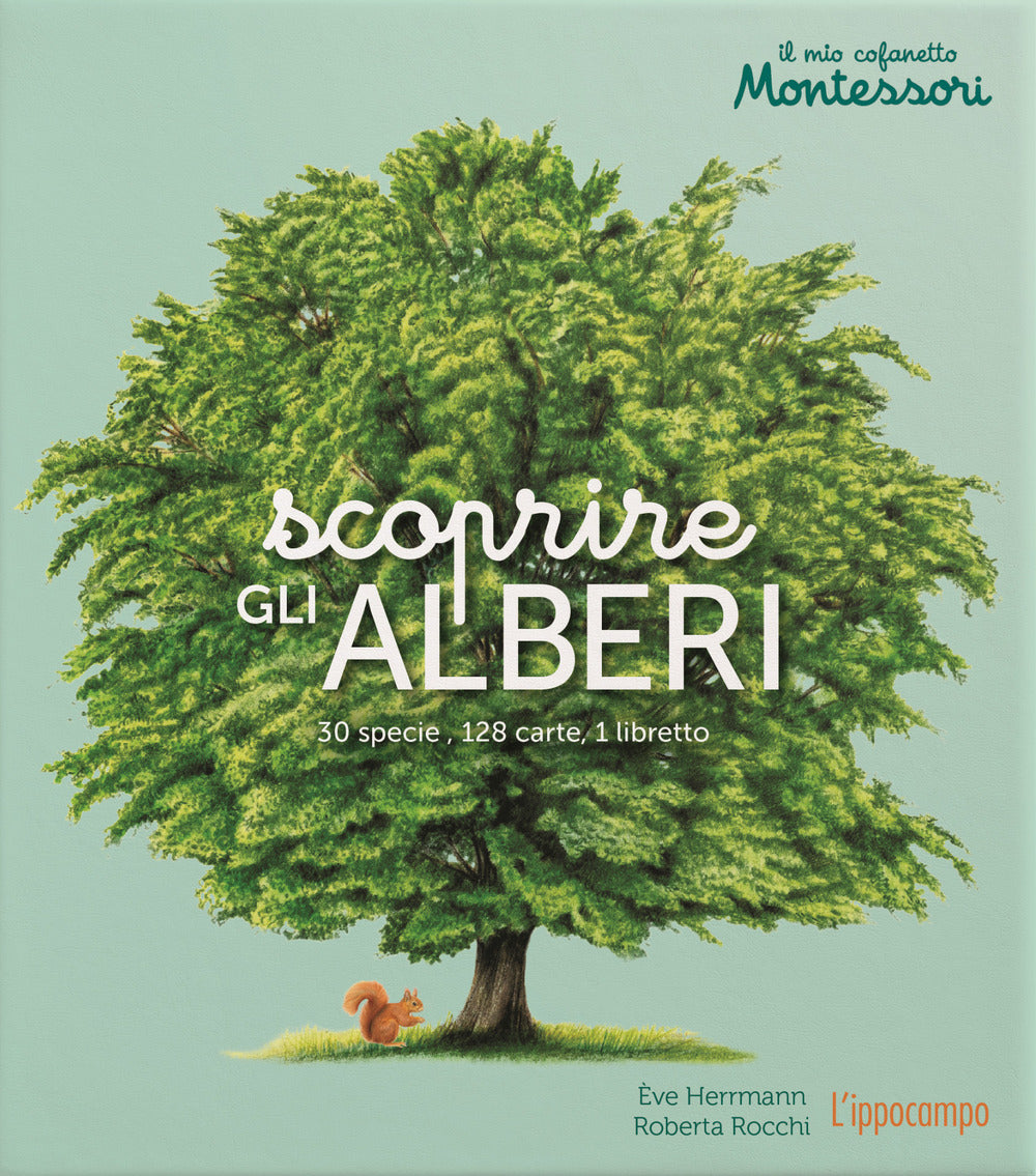 Scoprire Gli Alberi. Il Mio Cofanetto Montessori. Ediz. Illustrata. Con 128 Cart - Herrmann Eve
