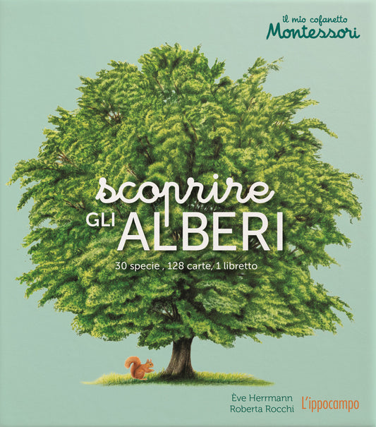 Scoprire Gli Alberi. Il Mio Cofanetto Montessori. Ediz. Illustrata. Con 128 Cart - Herrmann Eve