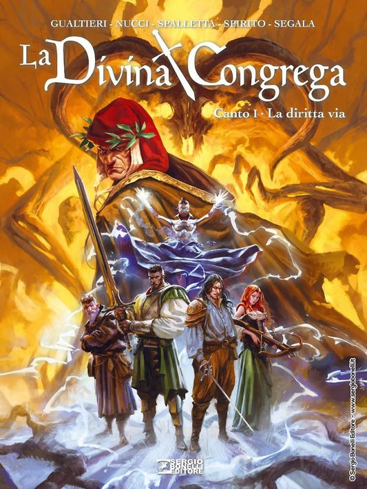 Divina Congrega. Canto I: La Dritta Via (la) - Nucci Marco; Gualtieri Giulio Antonio