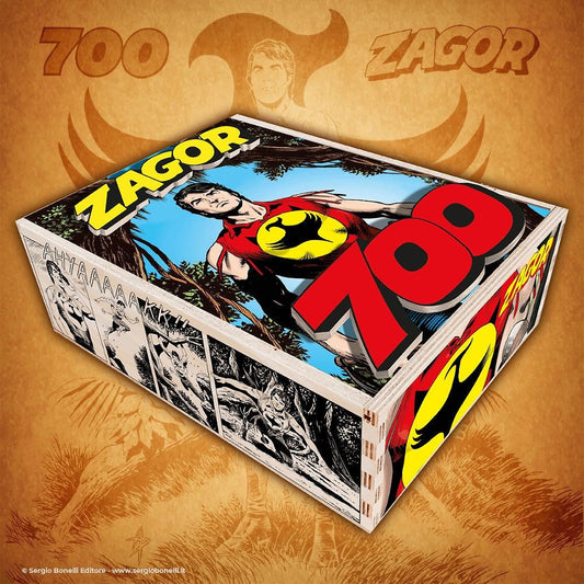 Zagor 700. Box Legno. Con Scacchiera E Pedine - Nolitta Guido; Giusfredi Giorgio