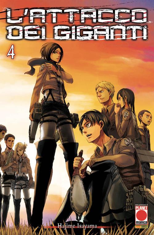 Attacco Dei Giganti (l'). Vol. 4 - Isayama Hajime