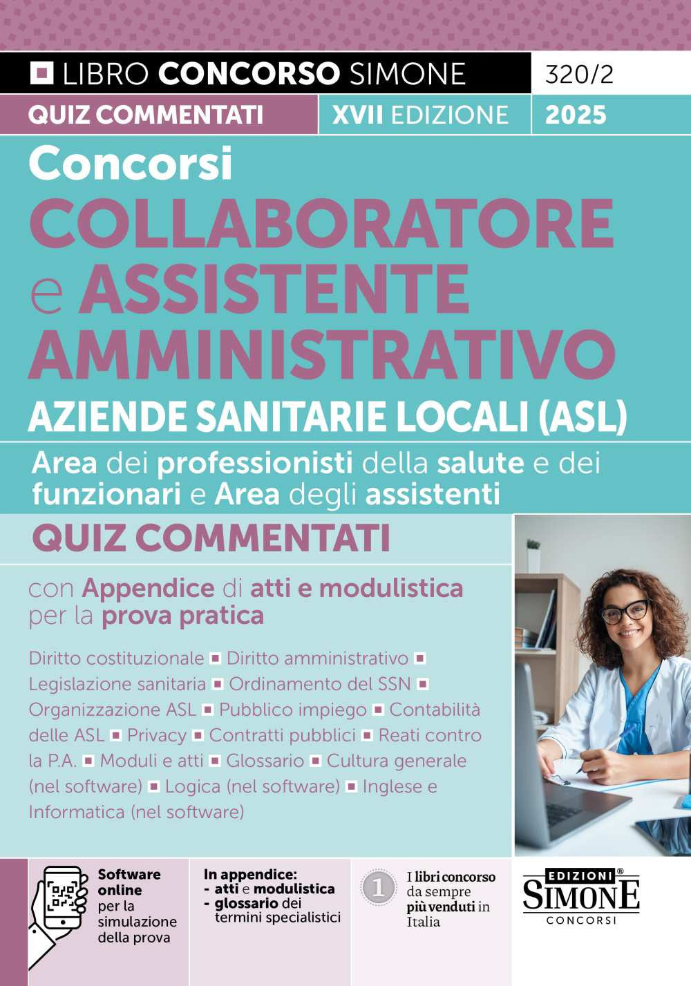 Concorsi Collaboratore e Assistente Amministrativo Aziende Sanitarie Locali (asl). Quiz Commentati -