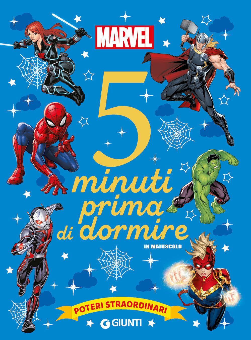 Poteri Straordinari. Marvel. 5 Minuti Prima Di Dormire. In Maiuscolo. Ediz. A Co - Walt Disney