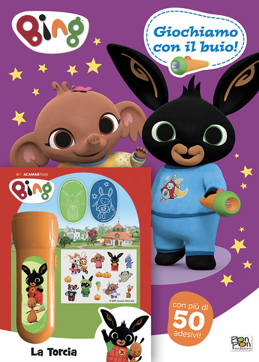 Giochiamo Con Il Buio. Bing. Ediz. A Colori. Con Torcia. Con 50 Adesivi - Panzeri Cristina