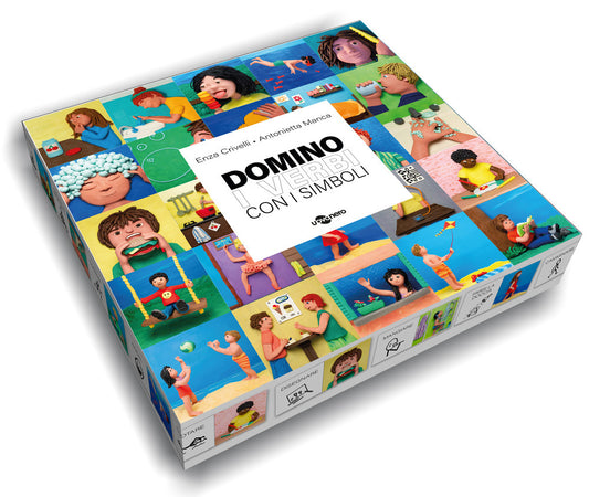 Domino I Verbi Con I Simboli. Con 28 Tessere - Crivelli Enza