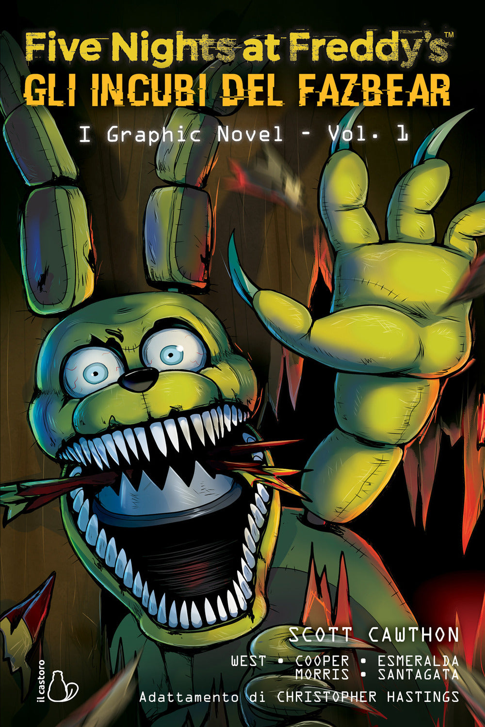 Five Nights At Freddy's. Gli Incubi Del Fazbear. Il Graphic Novel. Vol. 1 - Cawthon Scott; Cooper Elley; West Carly Anne