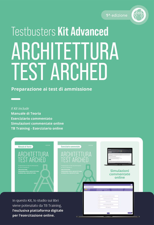 Test Arched. Architettura. Preparazione Ai Test Di Ammissione. Kit Advance -