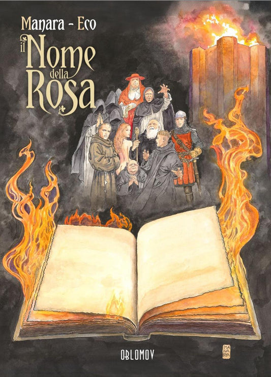 Nome Della Rosa (il). Vol. 2 - Manara Milo; Eco Umberto