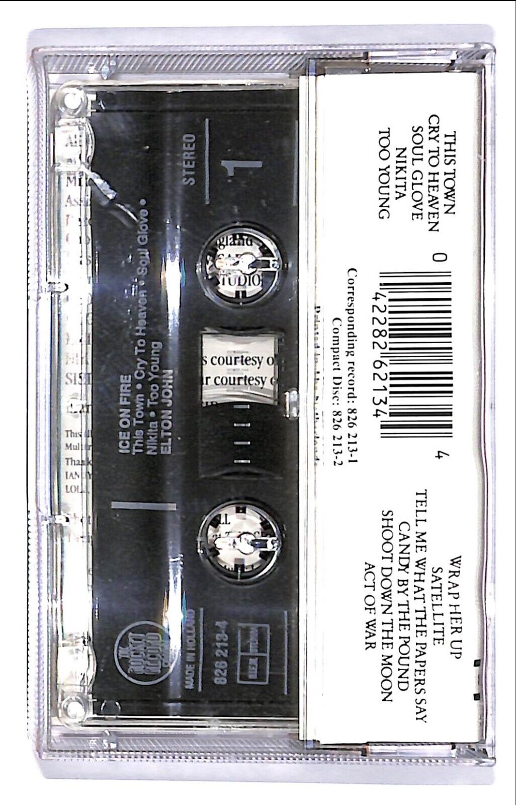 EBOND Elton John - Ice On Fire Cassetta CA000143