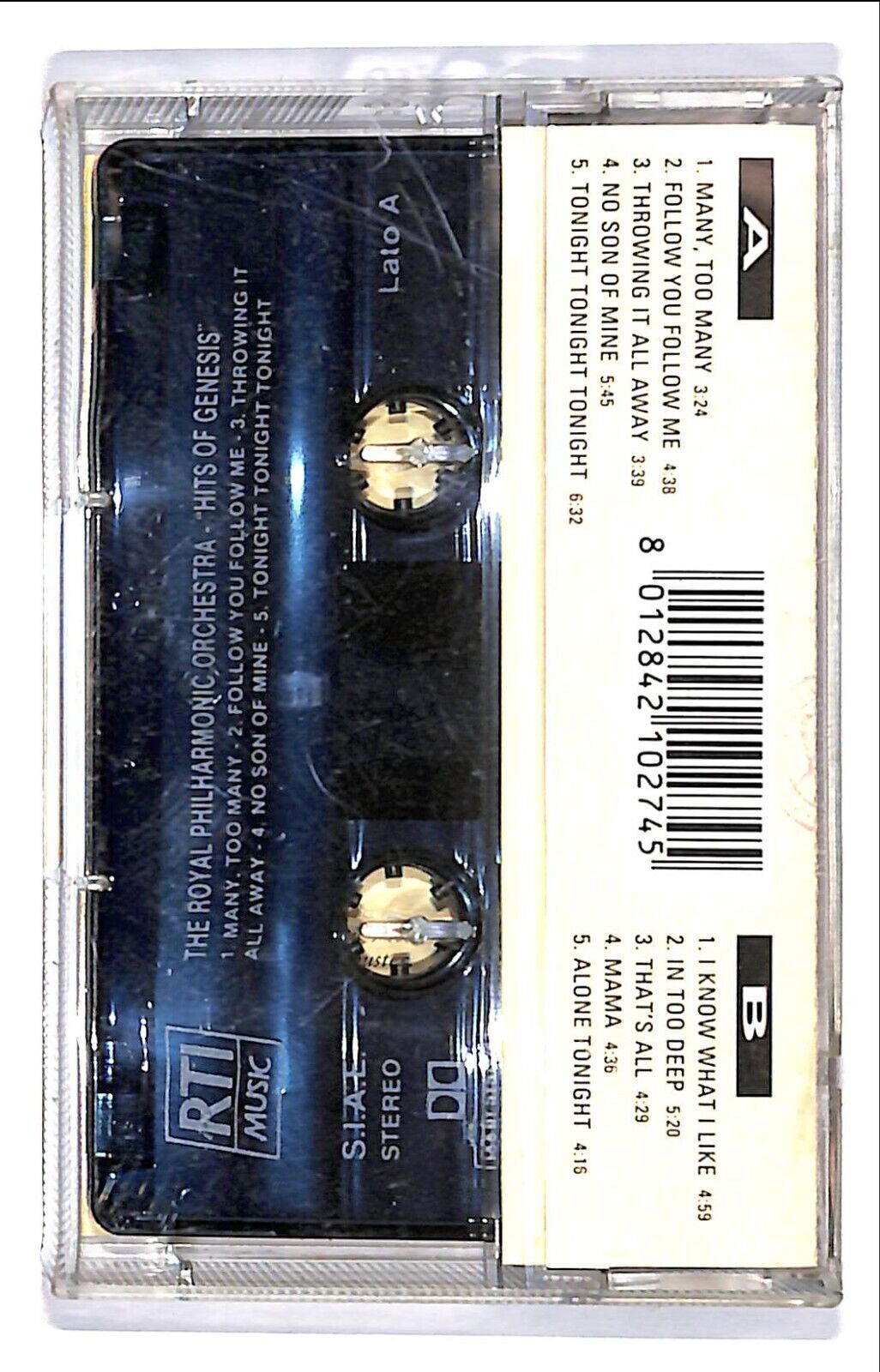 EBOND The Royal Philharmonic Orchestra - Plays Genesis Cassetta CA000188