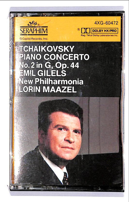 EBOND Gilels -maazel - Tchaikovsky Piano Concertos No.2 Cassetta