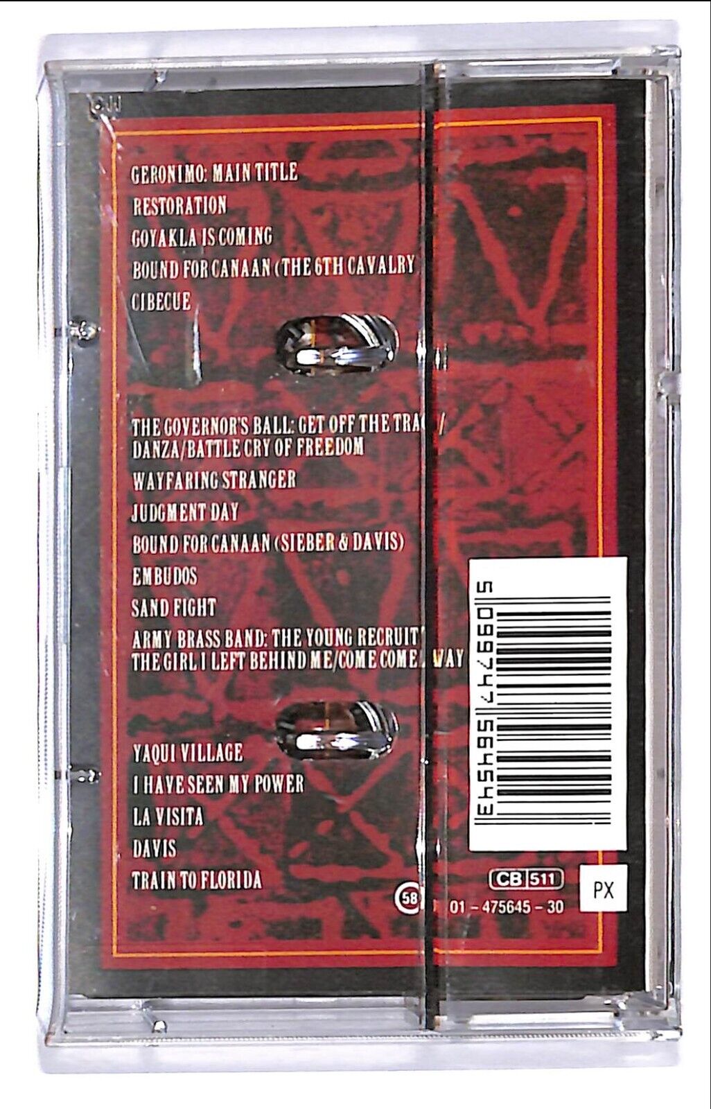 EBOND Ry Cooder - Geronimo An American Legend Cassetta CA000329