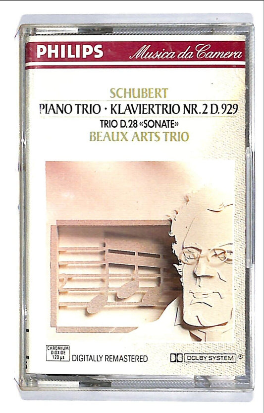 EBOND Schubert Beaux Arts Trio - Piano Trio No.2 D.28 Cassetta CA000346