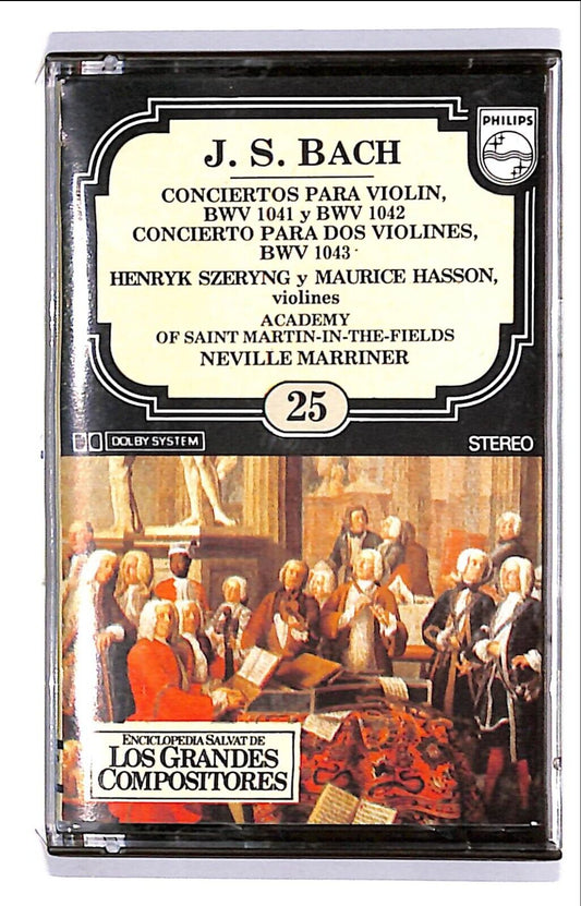 EBOND Bach - Conciertos Para Violin Vol.25 Cassetta CA000374