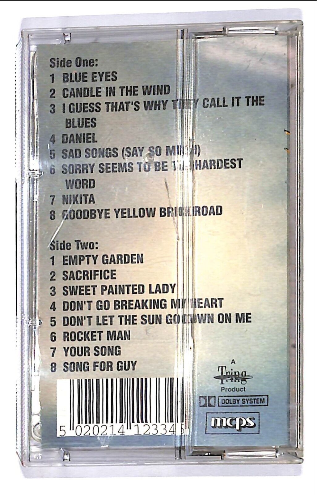 EBOND Various - Solo Piano Plays The Hits Of Elton John Cassetta CA000395