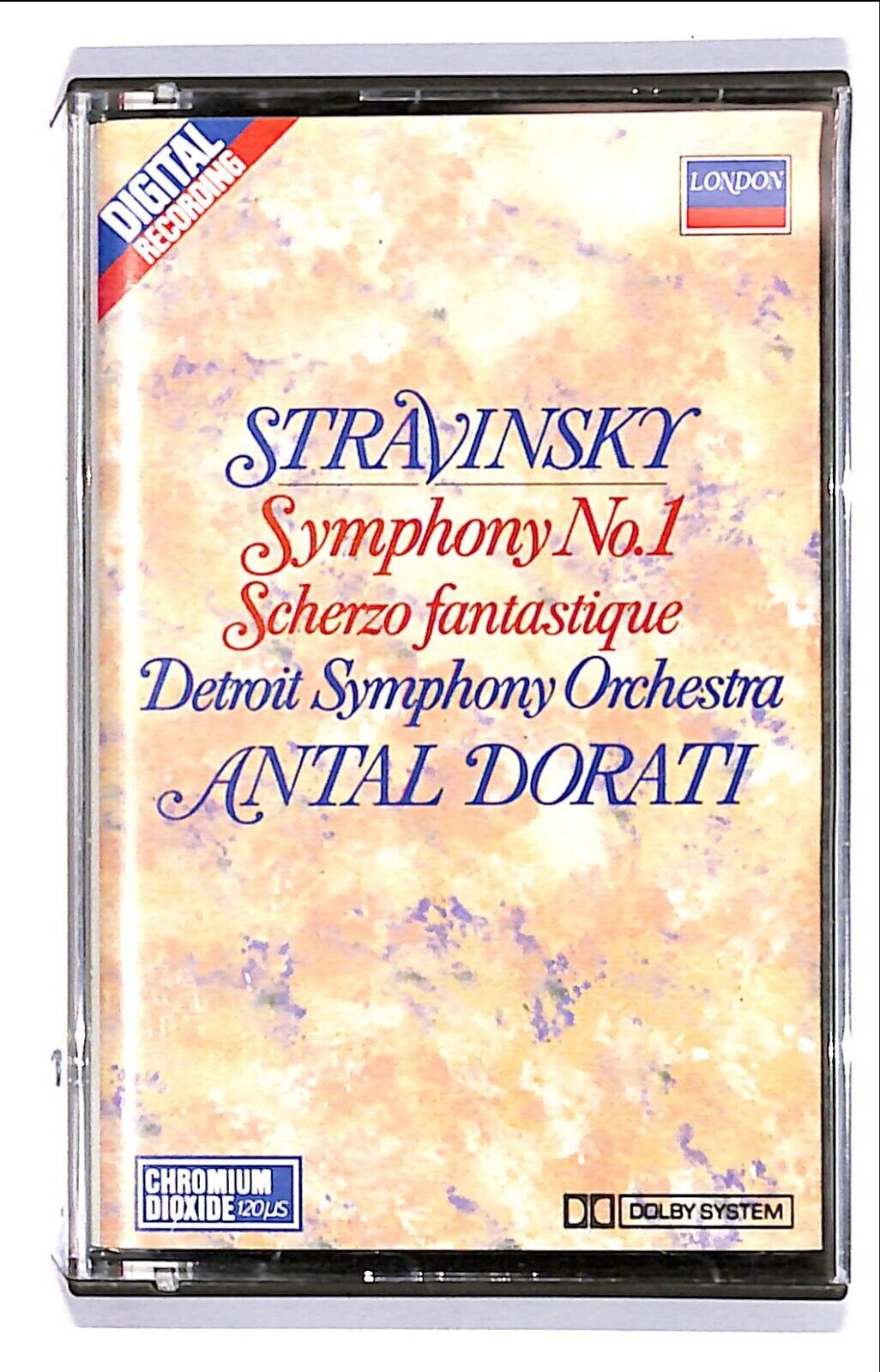 EBOND Stravinsky - Symphony N. 1 Cassetta CA000409