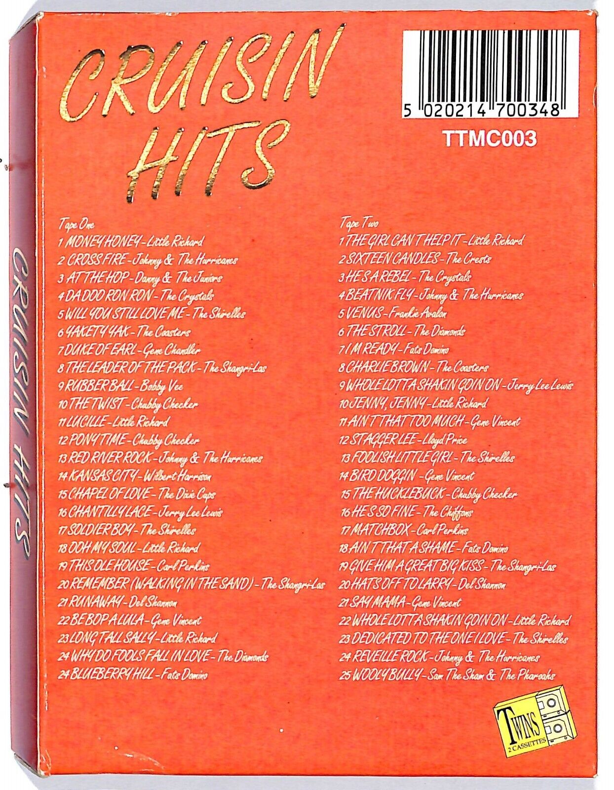 EBOND Various - Cruisin' Hits Cassetta CA000426