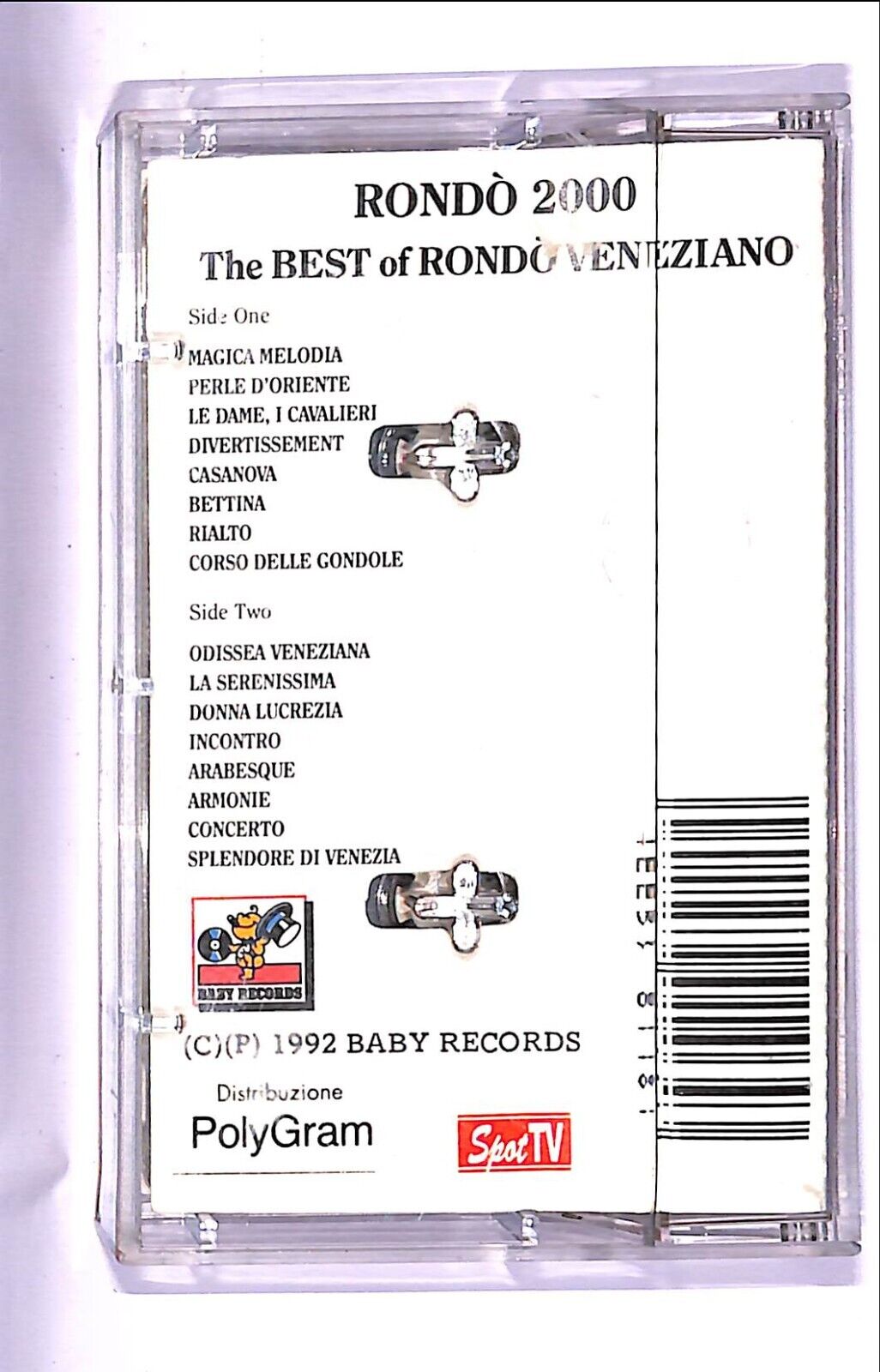 EBOND Rondo Veneziano The Best Of Rondo Veneziano Cassetta CA000628