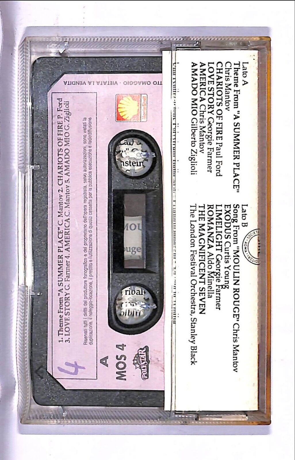 EBOND Various - Note D'autore 1992 Quattro Cassetta CA000671