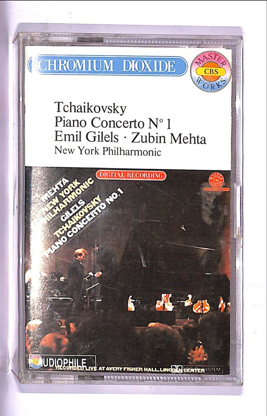 EBOND Tchaikovsky - Piano Concerto N.1 Gilels Mehta Cassetta CA000693