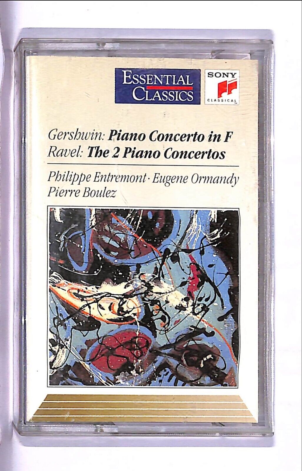 EBOND Gershwin Ravel -piano Concerto In F The 2 Pian Concertos Cassetta CA000740