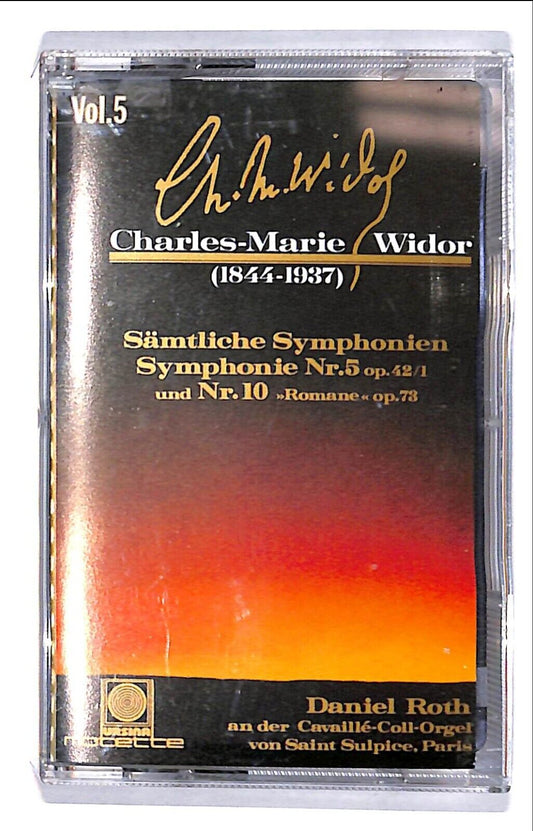 EBOND Charles -marie Widor 1844-1937- Symphonie Nr.5 Cassetta CA000758